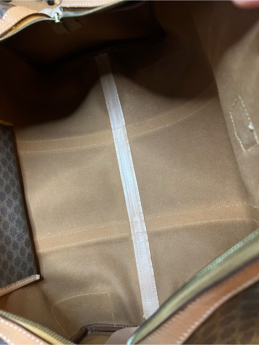 Celine Triomphe Macadam Boston weekend travel bag (MSRP $2,700) - Picture 9 of 10